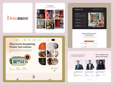 Hoomee - Home Rental Booking Website apartment rent home loan homepage landing page luxuryrealestate modernhomes property management propertylisting real estate agency real state agency realstate ui animation web design