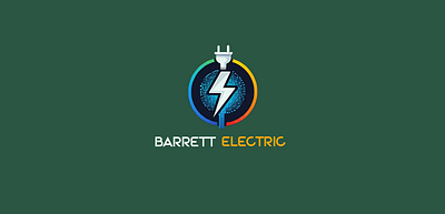 Barrett-Electric-Logo-1600 app branding design graphic design illustration logo logos typography ui vector