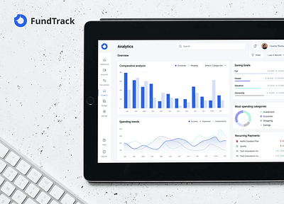 Finance Management Dashboard dashboard datatable finance ui uidesign ux