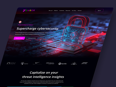 Cybersecurity Services Solutions & Products ... cyber threats cybersec cybersecurity cybersecurity platform cybersecurity website data management financial data fintech design marketing website product website security