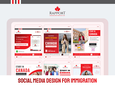 Social Media design for immigration branding agency creative agency creative banner creative design design agency insta post design marketing post design post design social media design top design agency