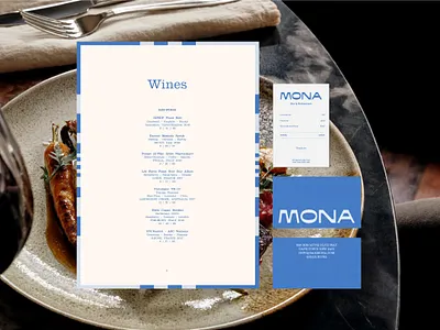 Bar Mona art directon branding design graphic design logo typography