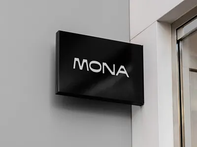 Bar Mona art directon branding design graphic design logo typography