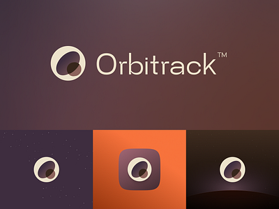 Orbitrack Brand Identity app icon app logo brand brand design brand identity branding logo logo design