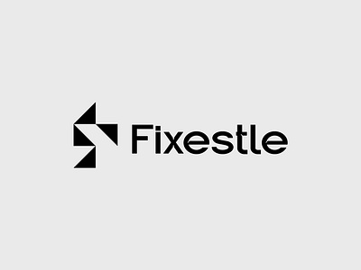 Fixestle Logo For E-Commerce Platform app icon branding creative logo e commerce fixestle logo gradient logo logo logo design web3