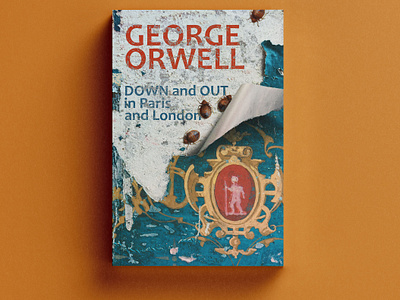 Fiction Book Cover - George Orwell blending images book cover book cover design book cover designer composite image cover design editorial fiction book cover george orwell graphic design orwell photo composing photo composition print design print media publishing