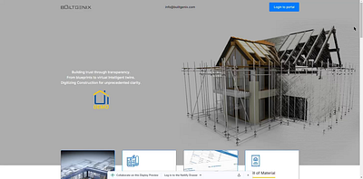 Landing Page Development 3d building clean coded development figma house html landing page logo minimal real estate tailwind web app website