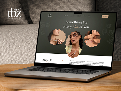 TBZ Jewellery : Something For Every Shade Of You 2024 animation branding color therory dailyui dashboard design graphic design illustration inspiration logo motion graphics photoshop product design ui uidesign userinterface ux web design website