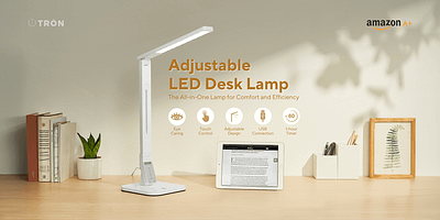 Led Desk Lamp | Amazon A+ Content | Product Photography a content a content design amazon listing amazon premium a content amazon product amazon seller branding creative graphic design led lights logo photograhphy video product videography