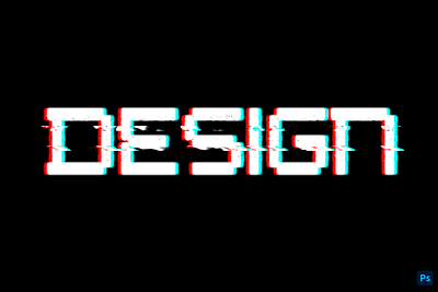 GlitchText Effect branding clean design effect flat glitch glitch effect glitch text grun logo smudge text text effect typography ux