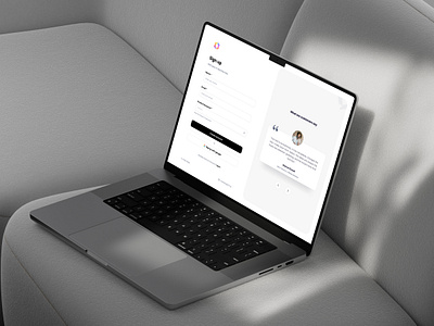 Signup page ai app clean figma login minimal signup signup page signup page ui design ui ux webapp webapp design