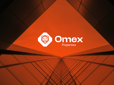 Omex Properties branding graphic design logo