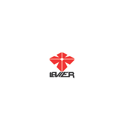 LEVIZER black levizer logo red