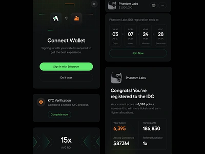 ape terminal // elements branding cex crypto defi dex launchpad platform product design web3