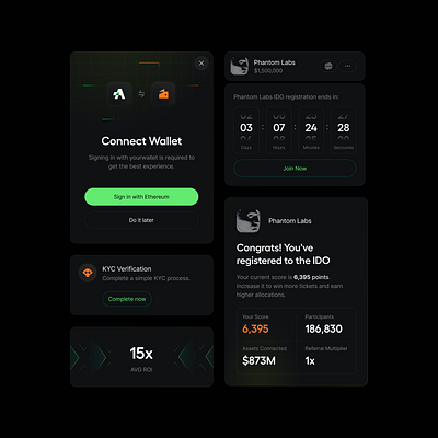 ape terminal // elements branding cex crypto defi dex launchpad platform product design web3