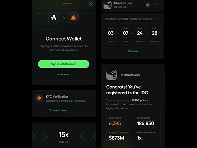 ape terminal // elements branding cex crypto defi dex launchpad platform product design web3