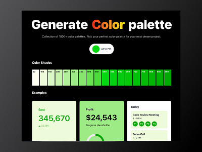 Color Palette Generator ui