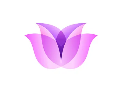 Blooming Flower blooming flower illustration logo lotus salon spa