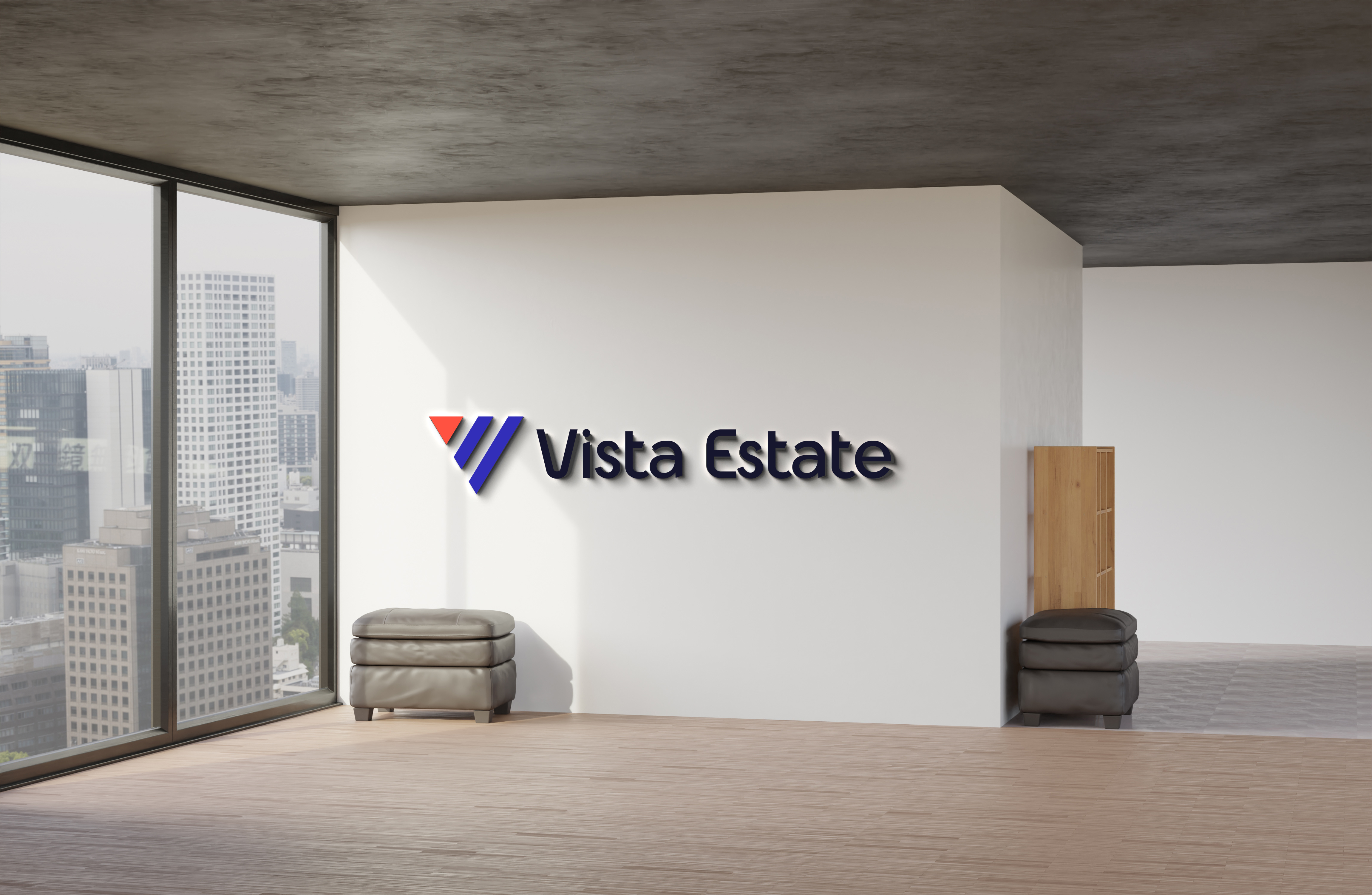 Logo Presentation for Vista Estate brand identity branding design graphic design illustration logo logo design vector