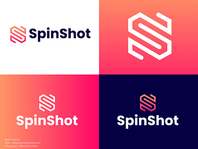 Business & Consulting Spinshort logo design brand brand identity branding business consulting design graphic design icon identity illustration logo logo deisgner logo design mark modern logo trendy logos ui