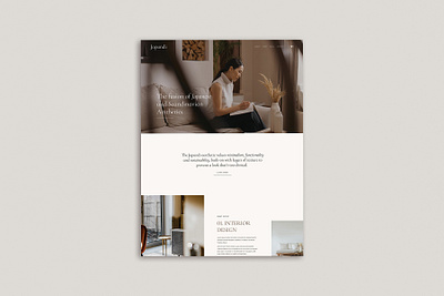 Portfolio Squarespace 7.1 Template | Japandi custom squarespace template interior design design japandi website design portfolio website design portfolio website template premium squarespace template