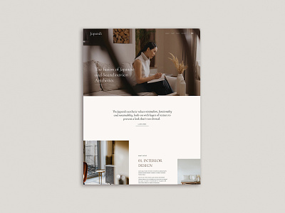 Portfolio Squarespace 7.1 Template | Japandi custom squarespace template interior design design japandi website design portfolio website design portfolio website template premium squarespace template