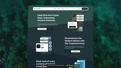 Oceanside animation branding design figma figma2webflow graphic design logo ui ux ux ui web design