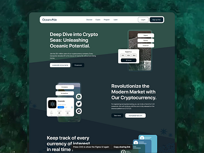 Oceanside animation branding design figma figma2webflow graphic design logo ui ux ux ui web design