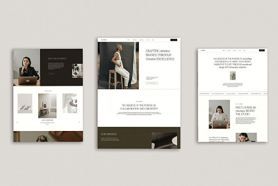 Creative Agency Squarespace 7.1 Template | Audrey custom squarespace template premium squarespace template squarespace website template