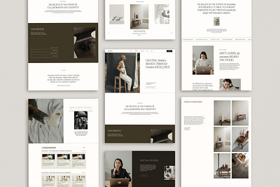 Creative Agency Squarespace 7.1 Template | Audrey custom squarespace template premium squarespace template squarespace website template