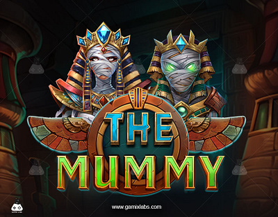 The Mummy Slot - Ancient Egypt Art Services by Gamix Labs 2d artwork animation game art services game characters game development gamix labs illustration slot slot art and animation slot art services slot game slot game development slot game theme slot services slot symbols animation