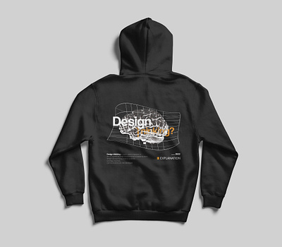 Hoodie Design for UI UX Designer - Design Thinking design ideas design inspiration graphic design hoodie design illustration shirt design ui