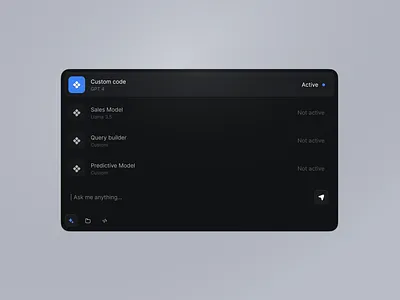 Custom AI Chat ai chat chatgpt dynamic llm