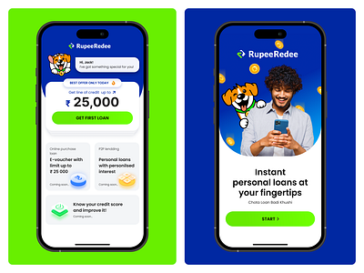 Mobile app for loan app, Design concept, Fintech | Lepshey app concept design design concept finance fintech interface loan platform mascot mobile mobile app mobile version product product design startup ui ux uxui web