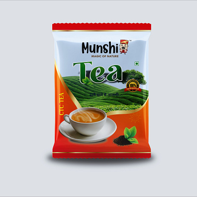 Best Tea Pouch Design or Tea Packaging Design box design food packaging indian tea indian tea packaging indian tea pouch label design logo design mockup mockup design pouch design tea tea branding tea packaging tea packaging design tea pouch tea pouch design