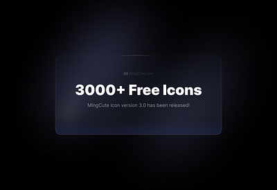 🎉3000+ free icons icon icon design icon pack icon set mingcute