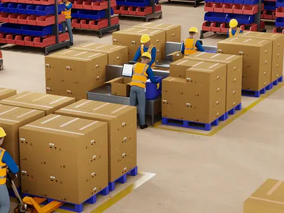 Creating Informative Training Videos for Warehouse Staff 3d animation company warehouse training video