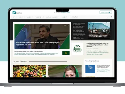 News Real Estate admin portal booking buy commercial creativity dashboard design digital ecommerce figma marketing minimilist property real estate rent sell ui user experience user interface ux