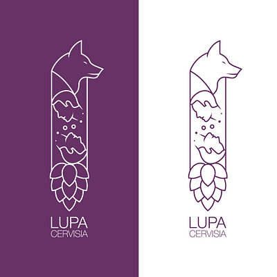 Lupa Cervisia beer branding creative design designer drink graphic design logo logo design