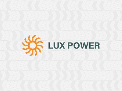 Lux Power agro agrotechnic brand identic branding creative design graphic design logo simple