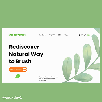 WoodenVement - eCommerce Website UI Design branding ecommerce figma ui ui design ux ux design web design