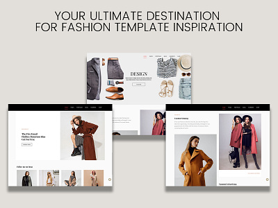 Web Design concept for Fashion Website adobe photoshop ecommerce ecommercewebsite fashionwebsite graphic design landing page onlineshopping professionalwebsite shopifystore shoppingcartwebsite webdesign website designer woocommerce theme woocommerce website wordpress website