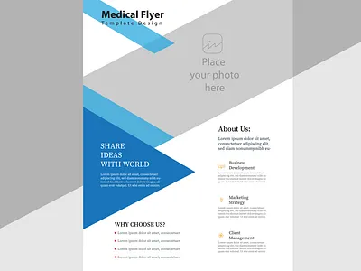 Fresh and Vibrant: Green Flyer Design Graphics & Templates harmonious design