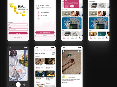 Mobile UI Design E-Commerce with Search Product from Photo capture app daily stuff daily ui dailyui decoration design ecommerce feature mobile app furniture home home decor mobile app take picture app ui ui challenge ui design ui inspiration uiux