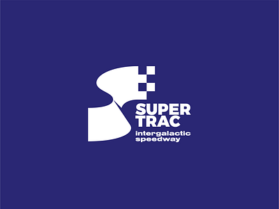 Supertrac 3 branding logo minimalist modern monogram racing