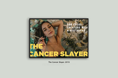 The Cancer Slayer (Cannabis) branding california cancer cannabis cbd design graphic design marijuana photography thc weed