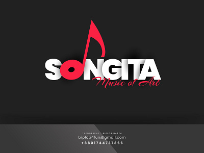 Songita musical creative logo crative logo logo musical logo song logo