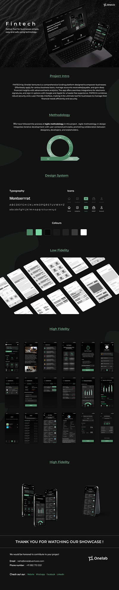 Onelab-Fintech Mobile app Design fintech mobile app design onelab ui uiux ppt user interface ux