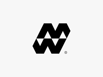 MWN (M+W+N) Monogram brandidentity branding graphic design logo logodesign monogram typography vector