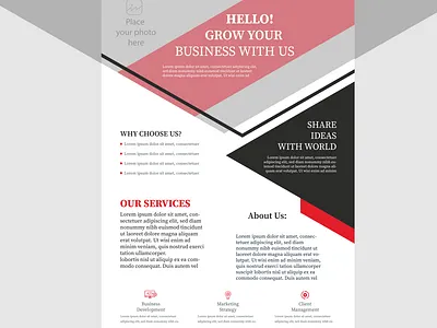 Energetic and Eye-Catching: Red Flyer Design Graphics & Template attention grabbing flyers